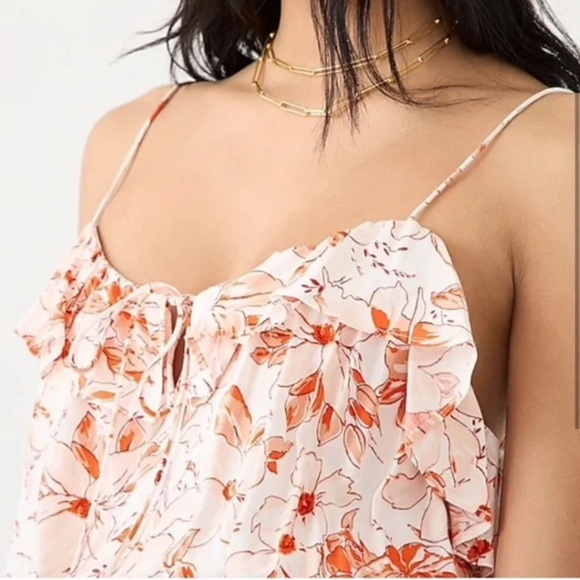 J.Crew tiered mini dress in breezy blooms XS - Picture 3 of 11